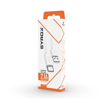 Syrox Syx-C71 Type-C 1.2 Mt 2A Kablo