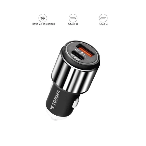 C16 Pd | Usb Araç Şarj Başlık 45W C16 Pd | Usb Araç Şarj Başlık 45W