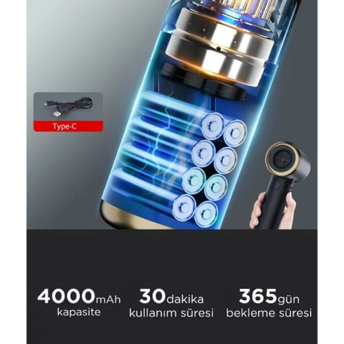LT-132 Şarjlı Mini El Süpürgesi | 5500pa LT-132 Şarjlı Mini El Süpürgesi | 5500pa