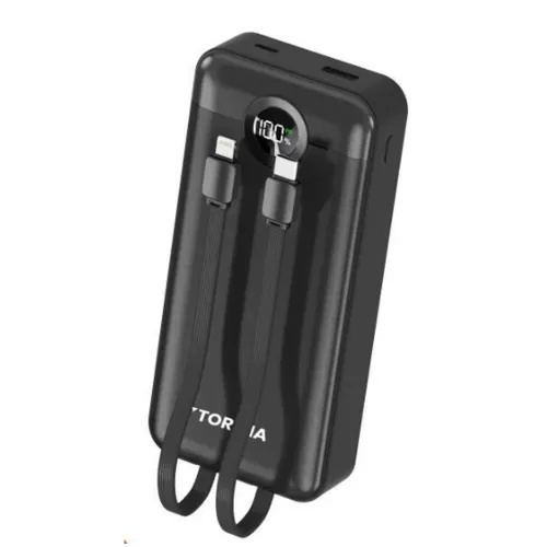 Trm-1025 20000 mAh Lcd Göstergeli Kablolu Powerbank Trm-1025 20000 mAh Lcd Göstergeli Kablolu Powerbank