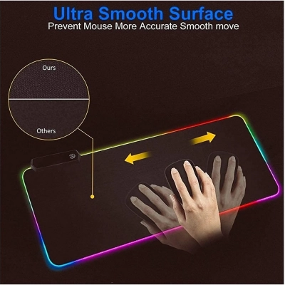 WT-5 Oyuncu Işıklı Mouse Pad