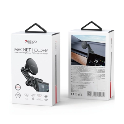 Yesido C213 360 Derece Ayarlanabilir Araç CarPlay Ekranına Sabitlenen Magsafe Araç Telefon Tutucu