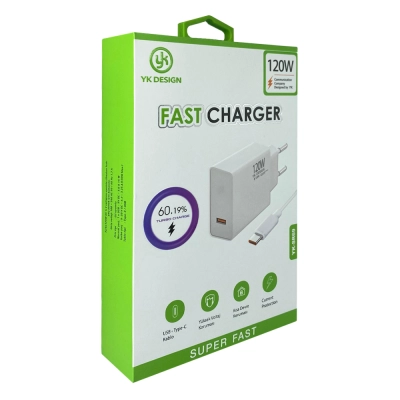 Yk Design SR69 120W Pd Type-c Şarj Aleti