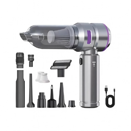 YK Design YK-SPR500 Şarjlı Araç İçi Basınçlı Hava Üfleme Çekme Süpürgesi