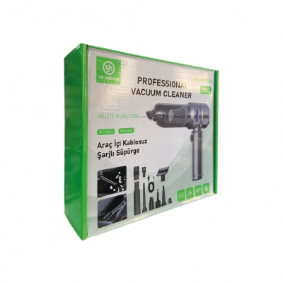 YK Design YK-SPR500 Şarjlı Araç İçi Basınçlı Hava Üfleme Çekme Süpürgesi