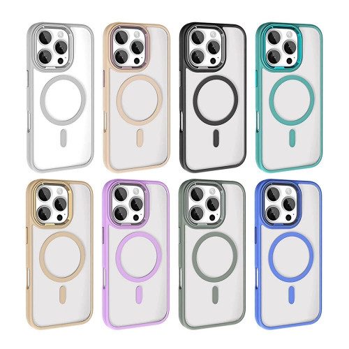 Zore İphone 16 Plus Krom Magsafe Silikon Kılıf Zore İphone 16 Plus Krom Magsafe Silikon Kılıf