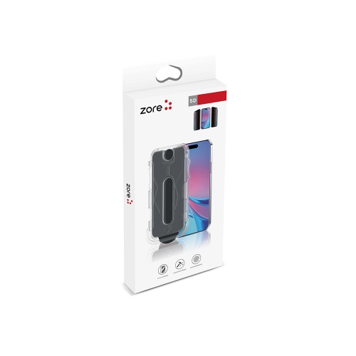 Zore İphone 16 Magic 5D Hayalet Cam Jelatin ( Aparatlı ) Zore İphone 16 Magic 5D Hayalet Cam Jelatin ( Aparatlı )