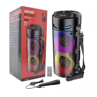 ZQS4439s Bluetooth Rgb Speaker | 4"x2 ZQS4439s Bluetooth Rgb Speaker | 4"x2
