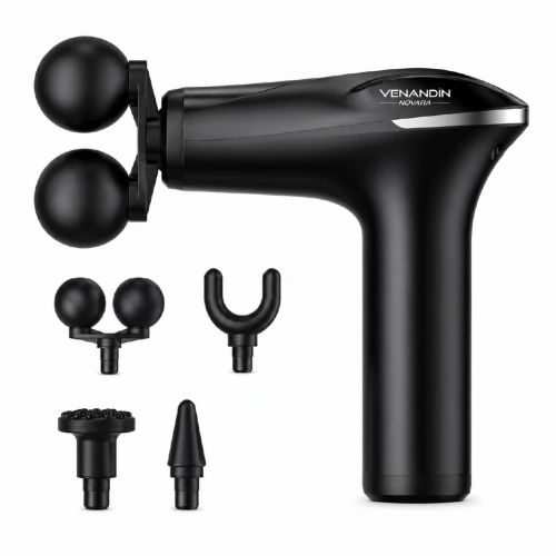 Venandin MSPF-001 Power Flex Kademeli Çift Başlıklı Titreşimli Masaj Aleti