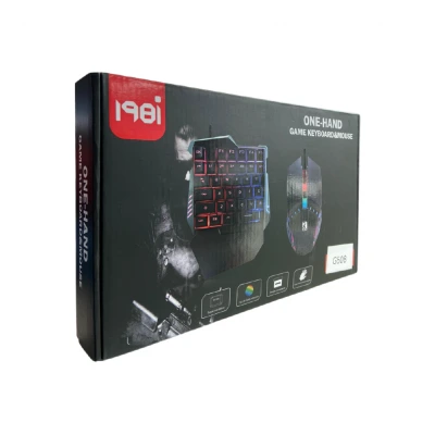 G508 RGB Kablolu Telefon Bağlantılı PUB-G Oyuncu Klavye | Mouse Set