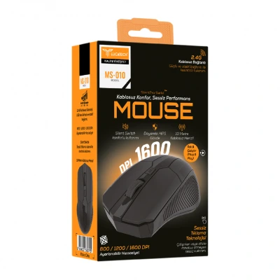 Lucatech MS-010 Kablosuz Optik Mouse | 1600 Dpi 