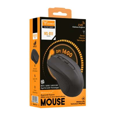 Lucatech MS-011 Kablosuz Optik Mouse | 1600 Dpi 