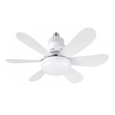 Ventus 6 Kanat Tavan Tipi 3 Kademeli Serinletici Fan | 3 Işık Tonlu Lamba 40W | Uzaktan Kumanda