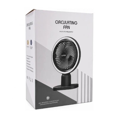 YK-Design A8801 Masaüstü Şarjlı Fan | 3 Kademeli