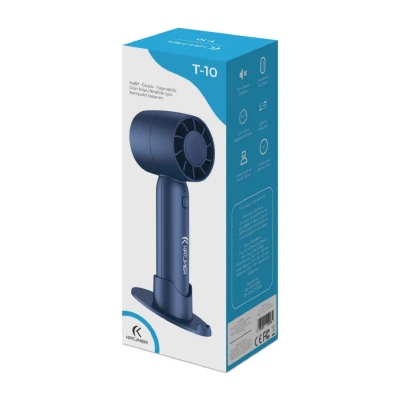Katjmer T10 Şarjlı Mini El Fanı | 3 Kademeli Hız