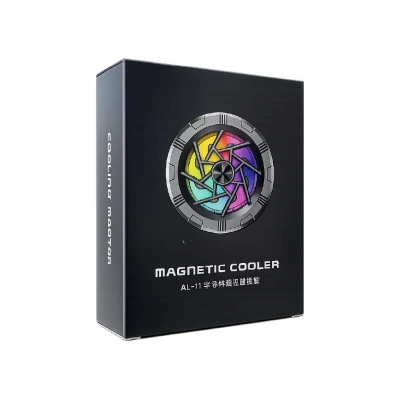 AL11 Mıknatıslı Kablolu 2 Kademeli RGB Telefon Soğutucu Fan