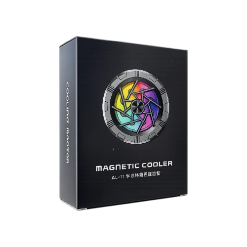 AL11 Mıknatıslı Kablolu 2 Kademeli RGB Telefon Soğutucu Fan