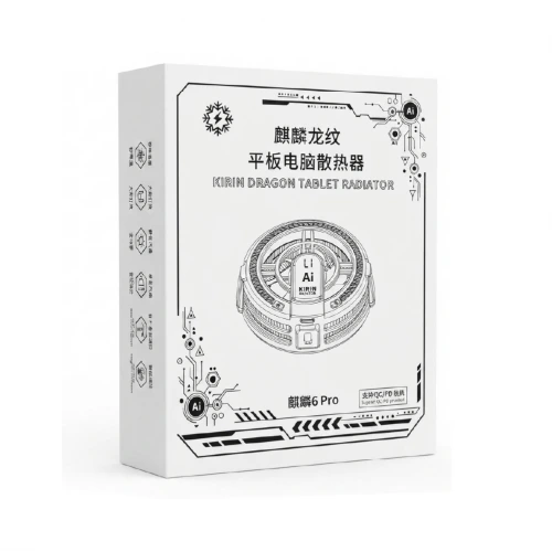 Leerfei TH06 Pro Kablolu RGB Tablet Soğutucu Fan | 4 Kademeli