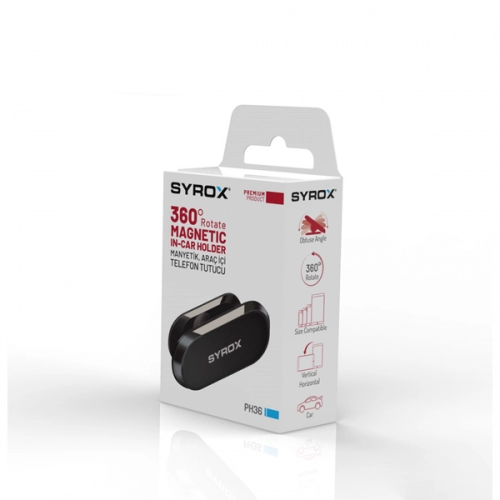 Syrox PH36 Mıknatıslı Araç Telefon Tutucu Syrox PH36 Mıknatıslı Araç Telefon Tutucu