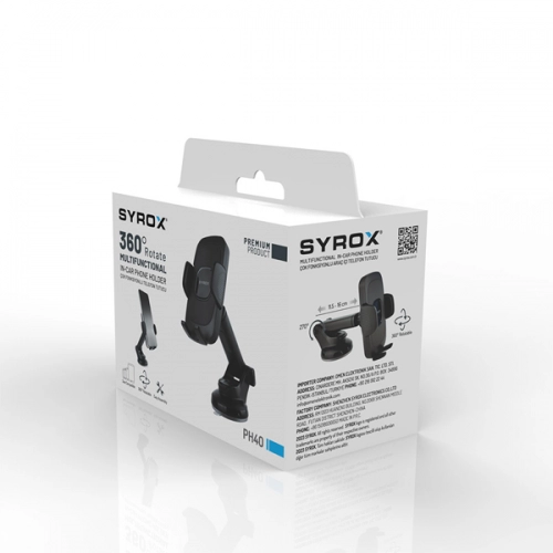 Syrox PH40 Araç Telefon Tutucu Syrox PH40 Araç Telefon Tutucu