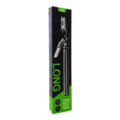 YK Design C05 Profesyonel Tripod | 2M | 360 Derece Döner | Alumünyum Ayaklı