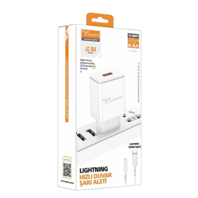 Lucatech LC104 Lightning 2.6A EvŞarj Aleti