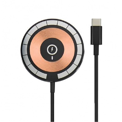 Linkage Lws7 Magnetic Kablosuz Şarj Cihazı | 15 Watt | Type-C Kablo