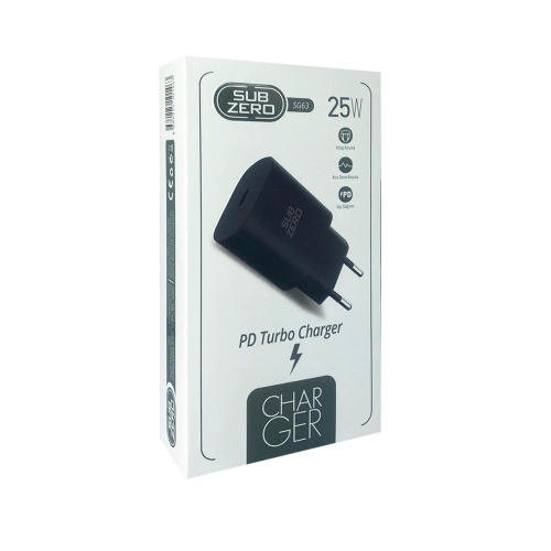 Subzero Sg63 Type-C Başlık Girişli 25W Pd Fast Başlık Subzero Sg63 Type-C Başlık Girişli 25W Pd Fast Başlık