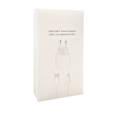 20W (25W) Type-C Başlık | 1M Type-C to Lightning Kablo