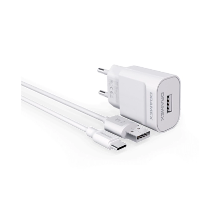 Dramex D21T Type-C 2.1 Amper Ev Şarj Aleti Dramex D21T Type-C 2.1 Amper Ev Şarj Aleti