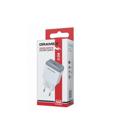 Dramex D30BE 3.0 A Hızlı Eco Ev Başlık Dramex D30BE 3.0 A Hızlı Eco Ev Başlık