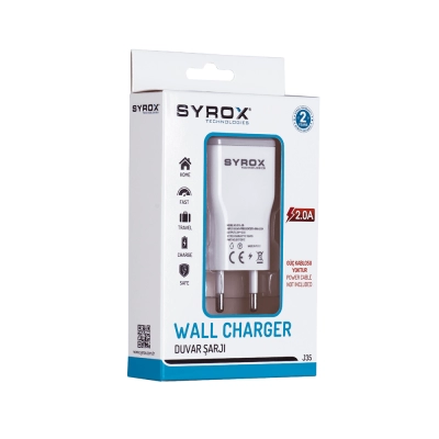 Syrox Syx-j35 Usb 2A Şarj Başlığı Syrox Syx-j35 Usb 2A Şarj Başlığı