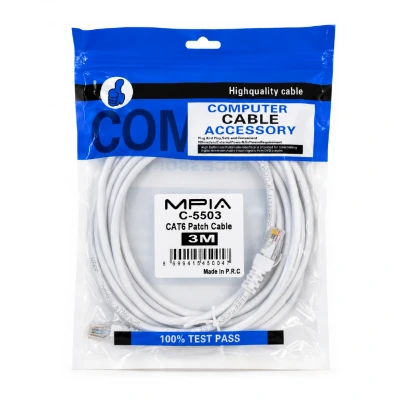Concord C-5503 CAT6 Ethernet Kablosu | 3m | RJ45 Uçlu