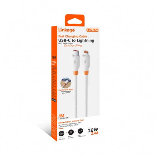 Linkage Lkcb58 12W 2.4A PD İphone Şarj Kablosu