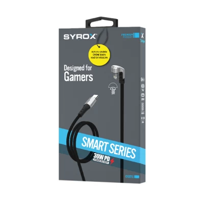 Syrox C132TL Örgülü 30W PD Iphone Kablo | Stand Syrox C132TL Örgülü 30W PD Iphone Kablo | Stand