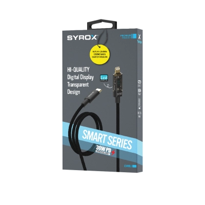 Syrox C141TL 30W Örgülü Pd Iphone Kablo Syrox C141TL 30W Örgülü Pd Iphone Kablo