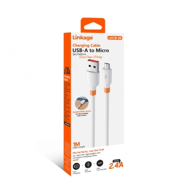 Linkage Lkcb55 2.4A Micro Şarjı Kablosu