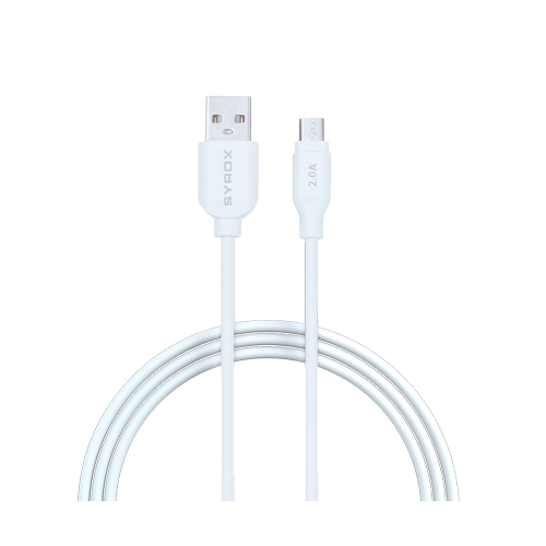 Syrox Syx-C70 Micro 1.2 Mt 2A Kablo Syrox Syx-C70 Micro 1.2 Mt 2A Kablo