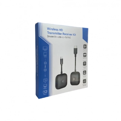 Onezero ZR787 Type-C | HDMI Kablosuz Görüntü Aktarıcı Kit | 50 Metre