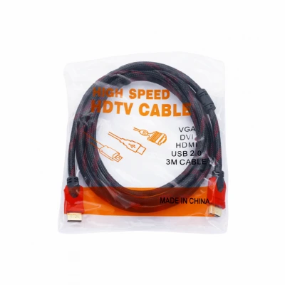 Örgülü Hdmi Kablo | 3 Mt