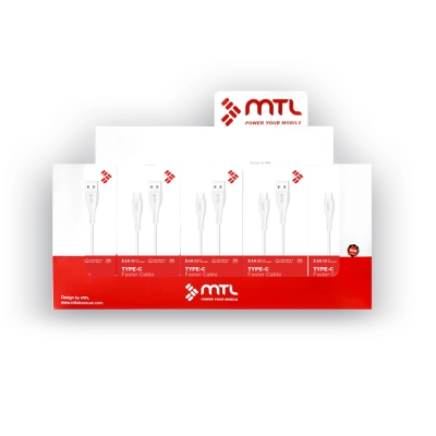 Mtl MT431 3.1A 1M Type-C Kablo Mtl MT431 3.1A 1M Type-C Kablo