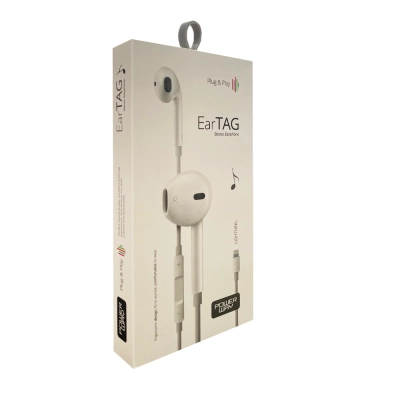 Powerway EarTag Lightning  Mikrofonlu Kulaklık | Tak Çalıştır