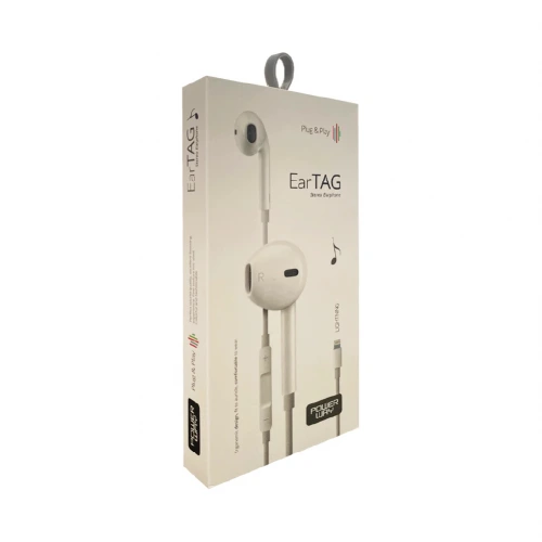 Powerway EarTag Lightning  Mikrofonlu Kulaklık | Tak Çalıştır