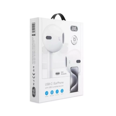 Subzero Ep81 Iphone 15 Type-C Girişli Kablolu Kulaklık | Tak Çalıştır Subzero Ep81 Iphone 15 Type-C Girişli Kablolu Kulaklık | Tak Çalıştır