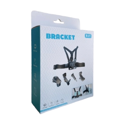 B-01 Göğüse Takılan Aksiyon Kamerası | Telefon Tutucu