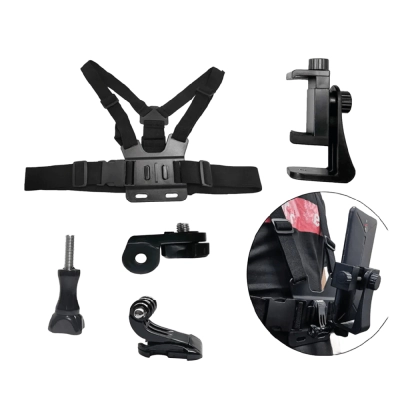 B-01 Göğüse Takılan Aksiyon Kamerası | Telefon Tutucu