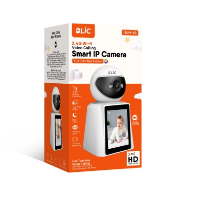 Blic 2.4G WiFi Monitörlü Bebek Kamerası | 360 Blic 2.4G WiFi Monitörlü Bebek Kamerası | 360