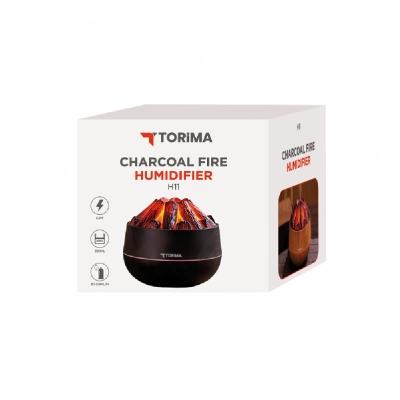 H11 Kömür Ateşi Görünümlü Hava Nemlendirici