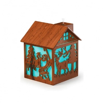 H14 Ahşap Ev Görünümlü Hava Nemlendirici