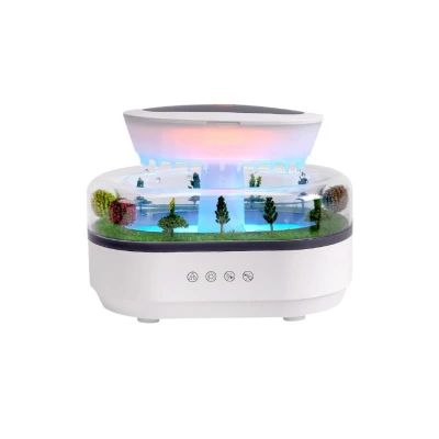 Leerfei LF-X286 Yağmurlu Doğa Aromaterapi Hava Nemlendirici